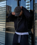 POLERON NEGRO - BOXY FIT