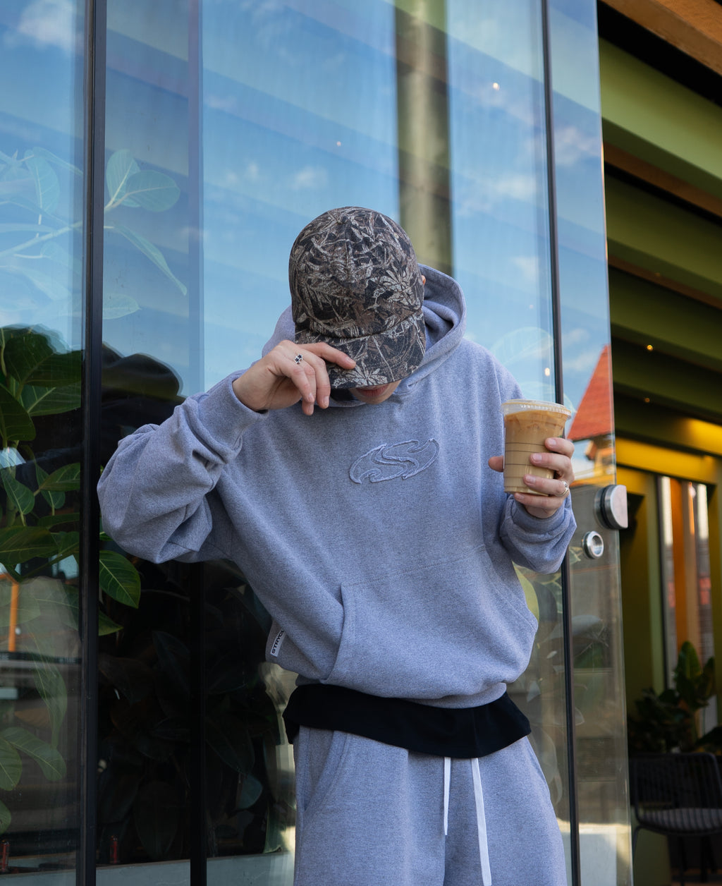 POLERON GRIS - BOXY FIT