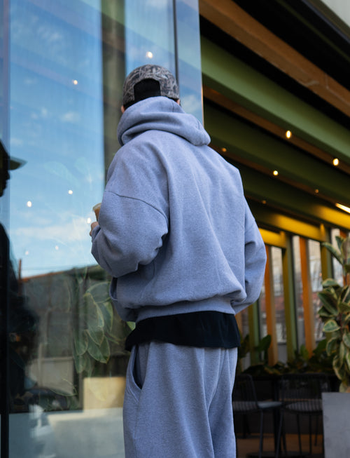 POLERON GRIS - BOXY FIT