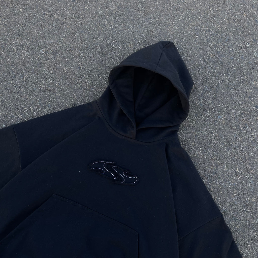 POLERON NEGRO - BOXY FIT