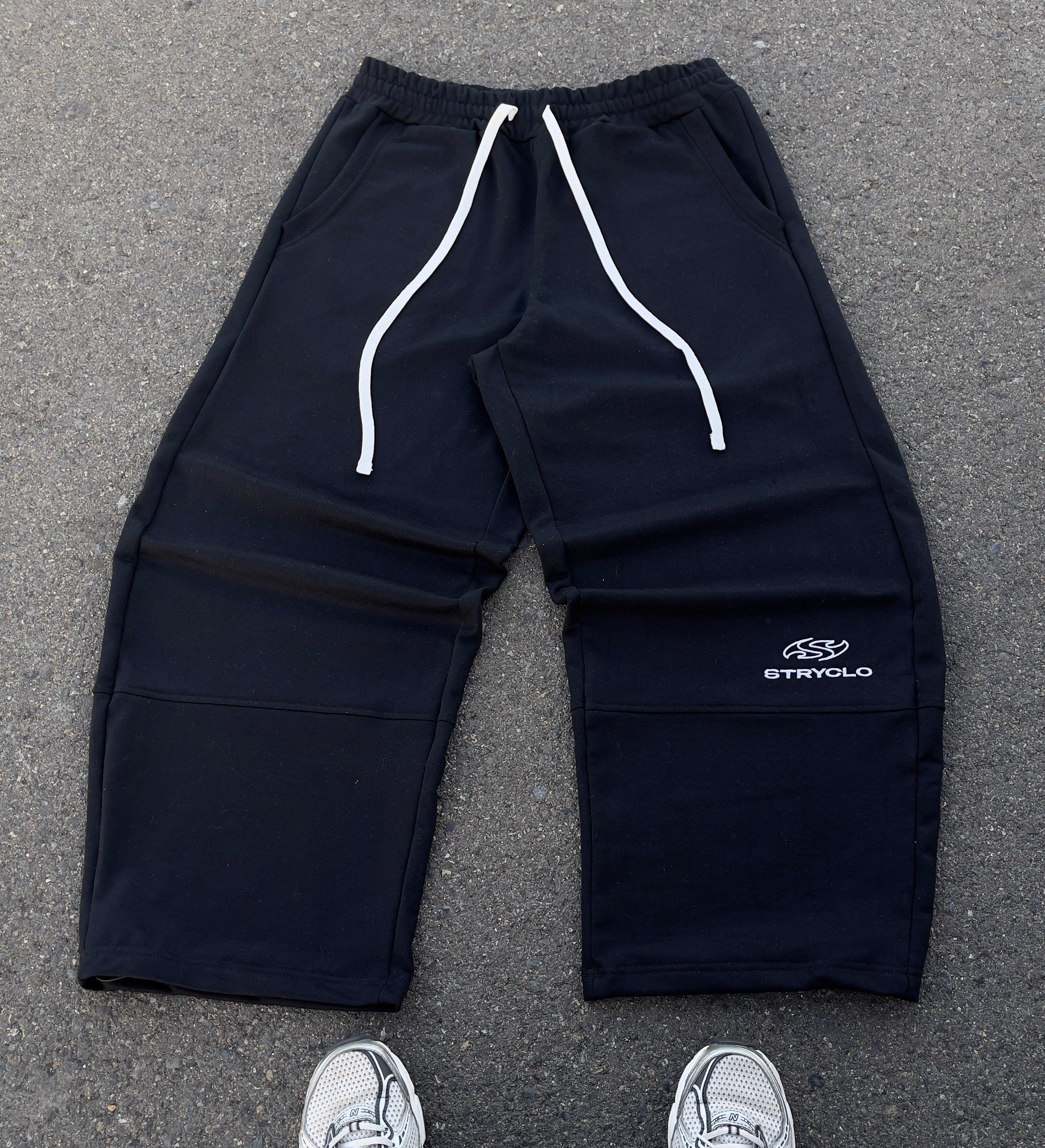 PANTALÓN BAGGY - NEGRO