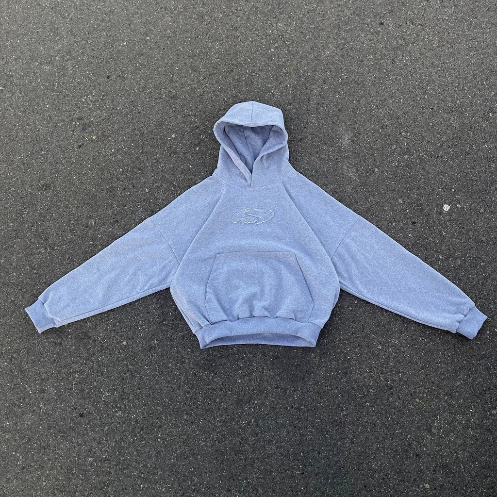 POLERON GRIS - BOXY FIT