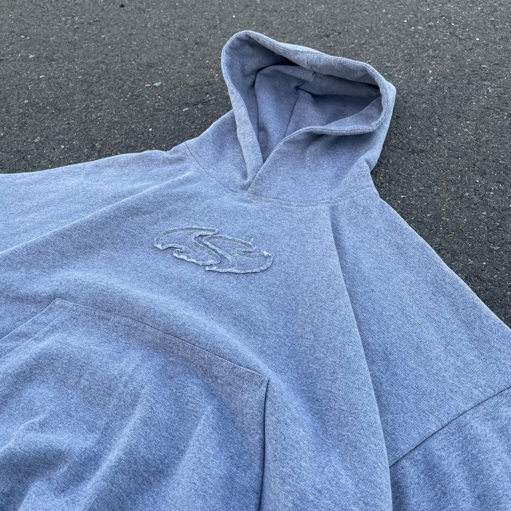 POLERON GRIS - BOXY FIT