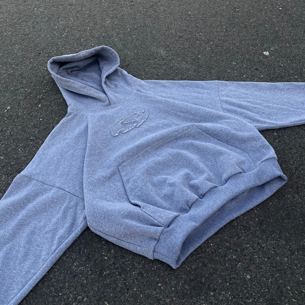 POLERON GRIS - BOXY FIT